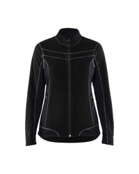 4924 Dames Microfleecevest - Zwart