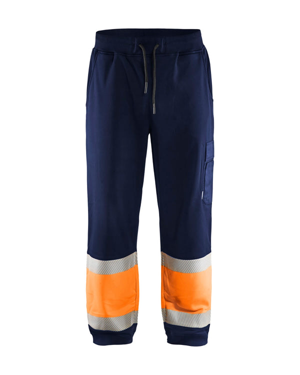 1549 High Vis Sweatpants - Marineblauw/Oranje