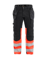 Zwart/High Vis Rood