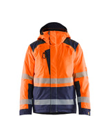 High Vis Oranje/Marineblauw
