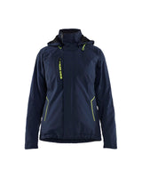Donker marineblauw/High Vis Geel