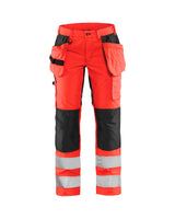 High Vis Rood/Zwart