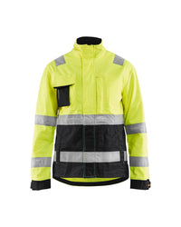 4903 Dames jack High Vis - High Vis Geel/Zwart