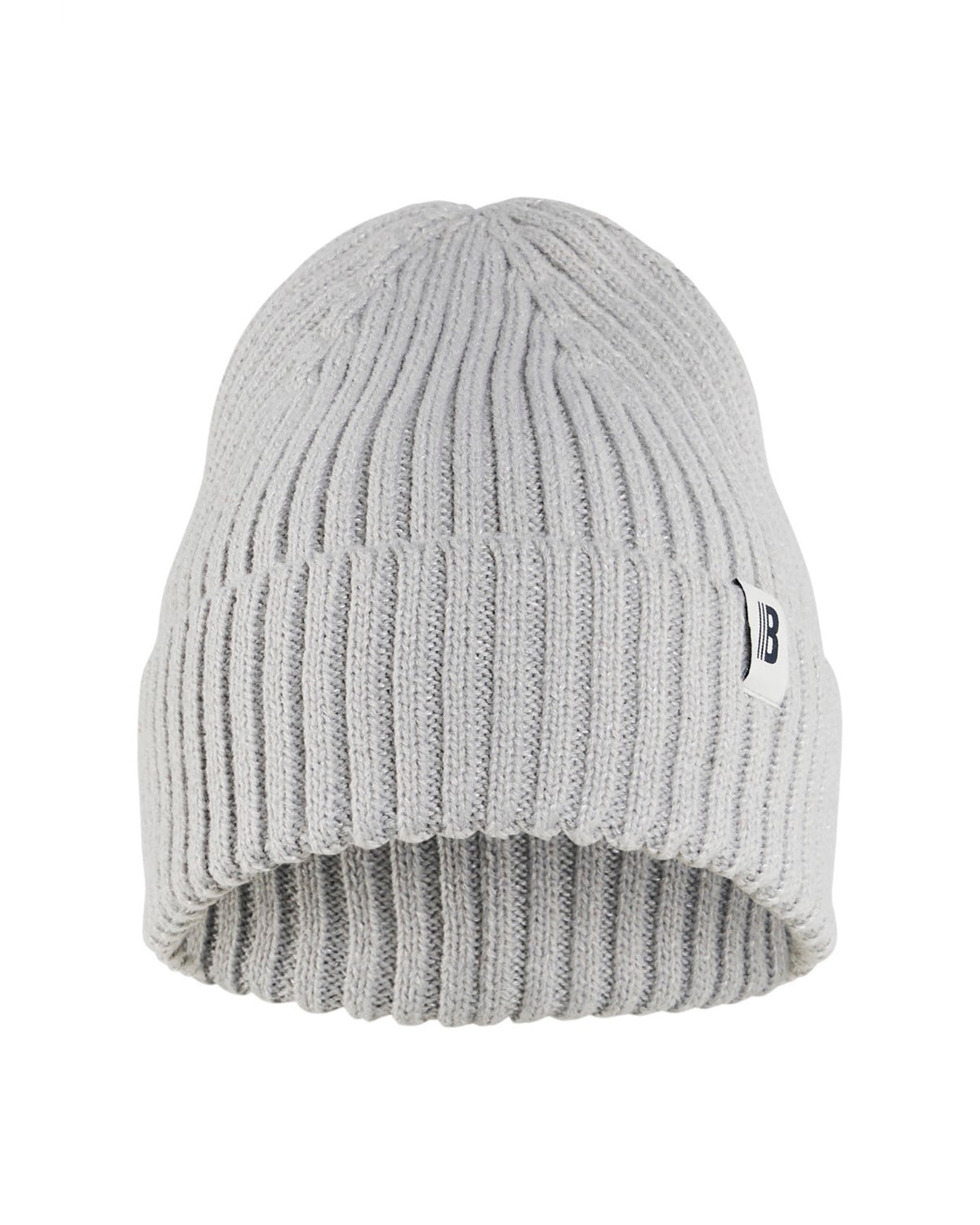 2027 Gebreide beanie reflecterend - Grijs mêlee