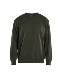 3340 Sweatshirt - Donker herfstgroen