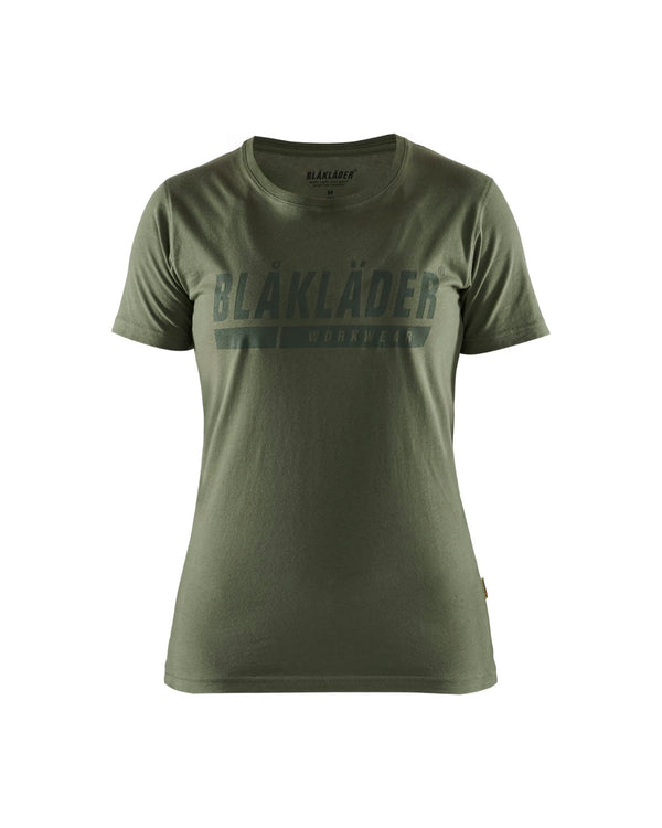 9216 Dames T-shirt Limited - Herfstgroen