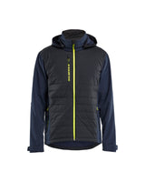 Donker marineblauw/High Vis Geel