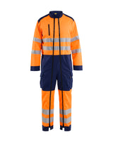 High Vis Oranje/Marineblauw