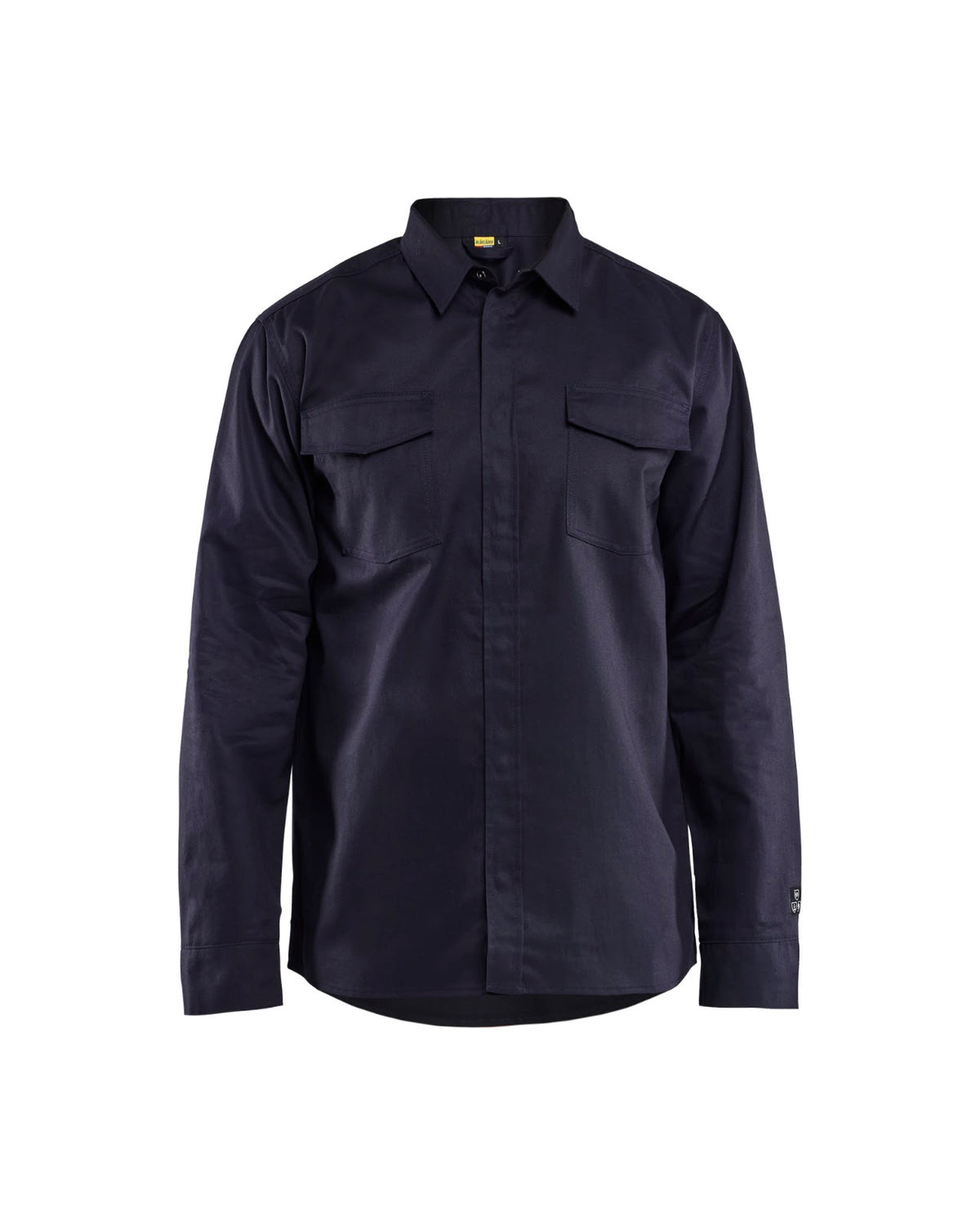 3226 Vlamvertragend Overhemd - Marineblauw
