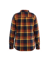 Gebrand rood/Donker marineblauw