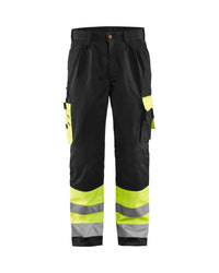 1584 High Vis Werkbroek - High Vis Geel/Zwart