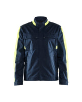 Donker marineblauw/High Vis Geel