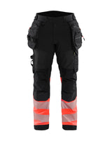Zwart/High Vis Rood