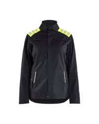 4070 Dames Multinorm jack inherent - Zwart/High Vis Geel