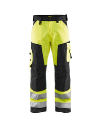1566 High Vis Werkbroek - High Vis Geel/Zwart