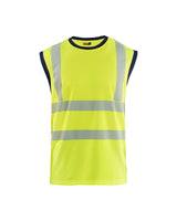 High Vis Geel/Marineblauw