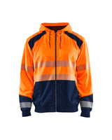 High Vis Oranje/Marineblauw