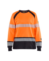 High Vis Oranje/Marineblauw