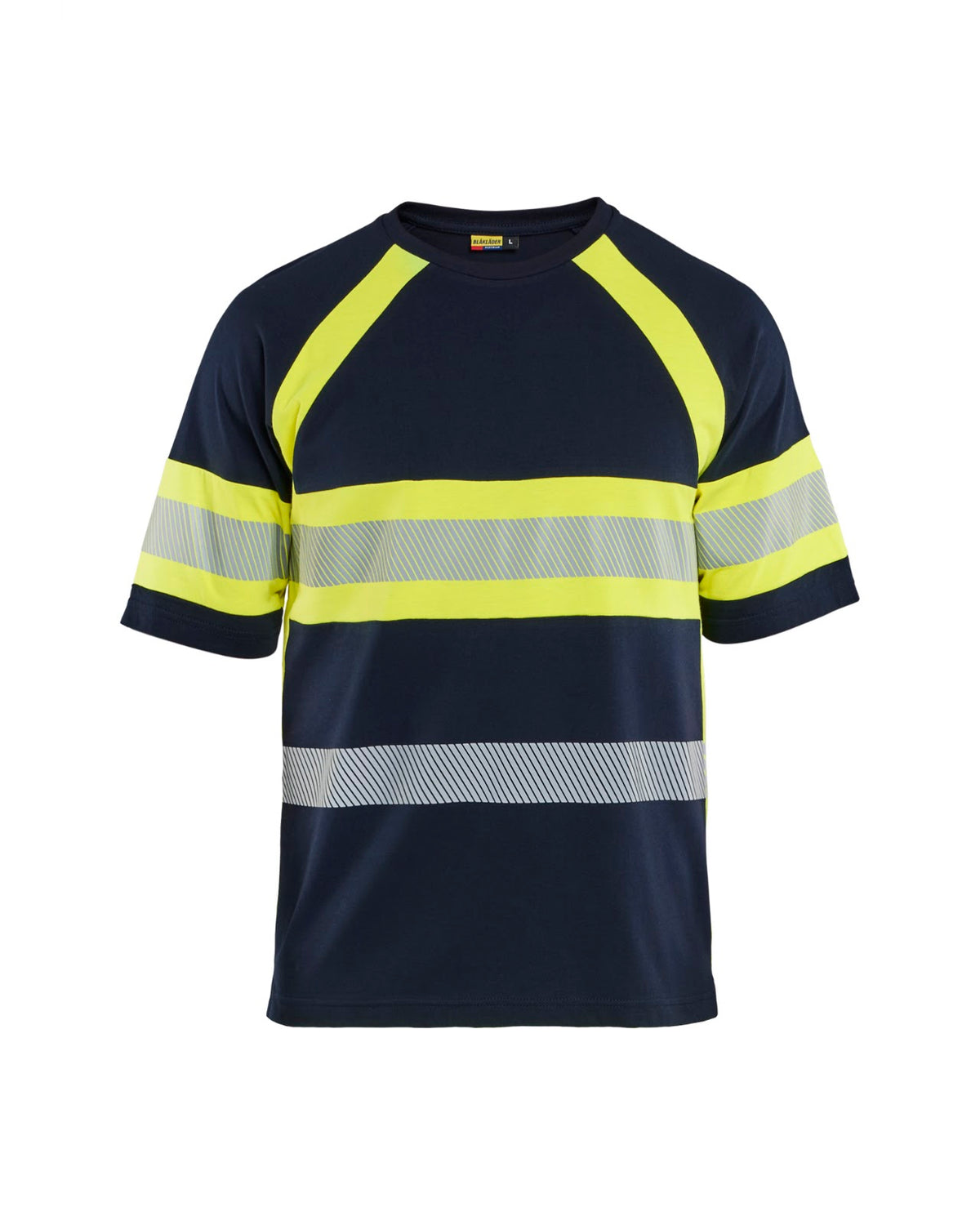 3519 Multinorm UV-T-shirt Inherent - Marine/High Vis Geel