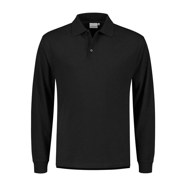 Santino Poloshirt Matt - Black