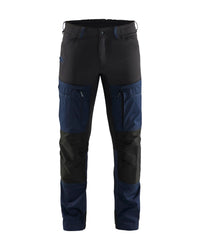 1456 Service werkbroek stretch - Donker marineblauw/Zwart