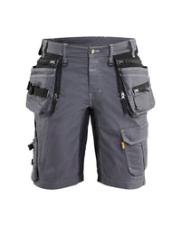 1992 Short denim stretch X1900 - Medium grijs/Zwart