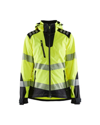 4791 Dames Softshell jack High Vis - High Vis Geel/Zwart