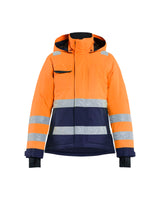 High Vis Oranje/Marineblauw