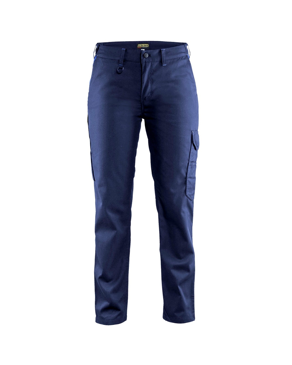7104 Dames Industrie werkbroek - Marineblauw/Korenblauw