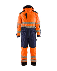 6725 Winteroverall High Vis - High Vis Oranje/Marineblauw