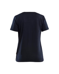 9409 Dames T-shirt Grit & Grind - Donker marineblauw