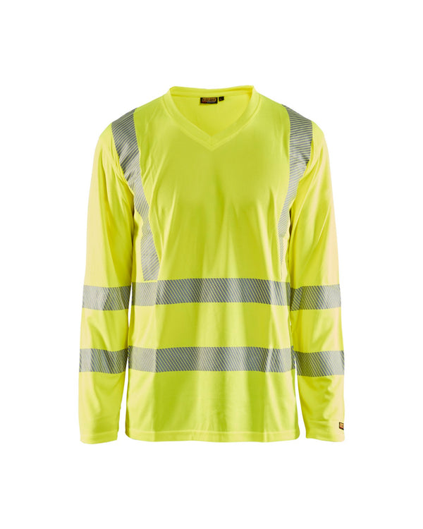 3385 UV-T-shirt lange mouwen High Vis - High Vis Geel