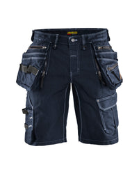 1992 Short denim stretch X1900 - Marineblauw/Zwart