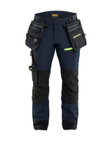 Donker marineblauw/High Vis Geel
