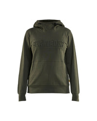 3560 Dames hoodie 3D - Donker herfstgroen