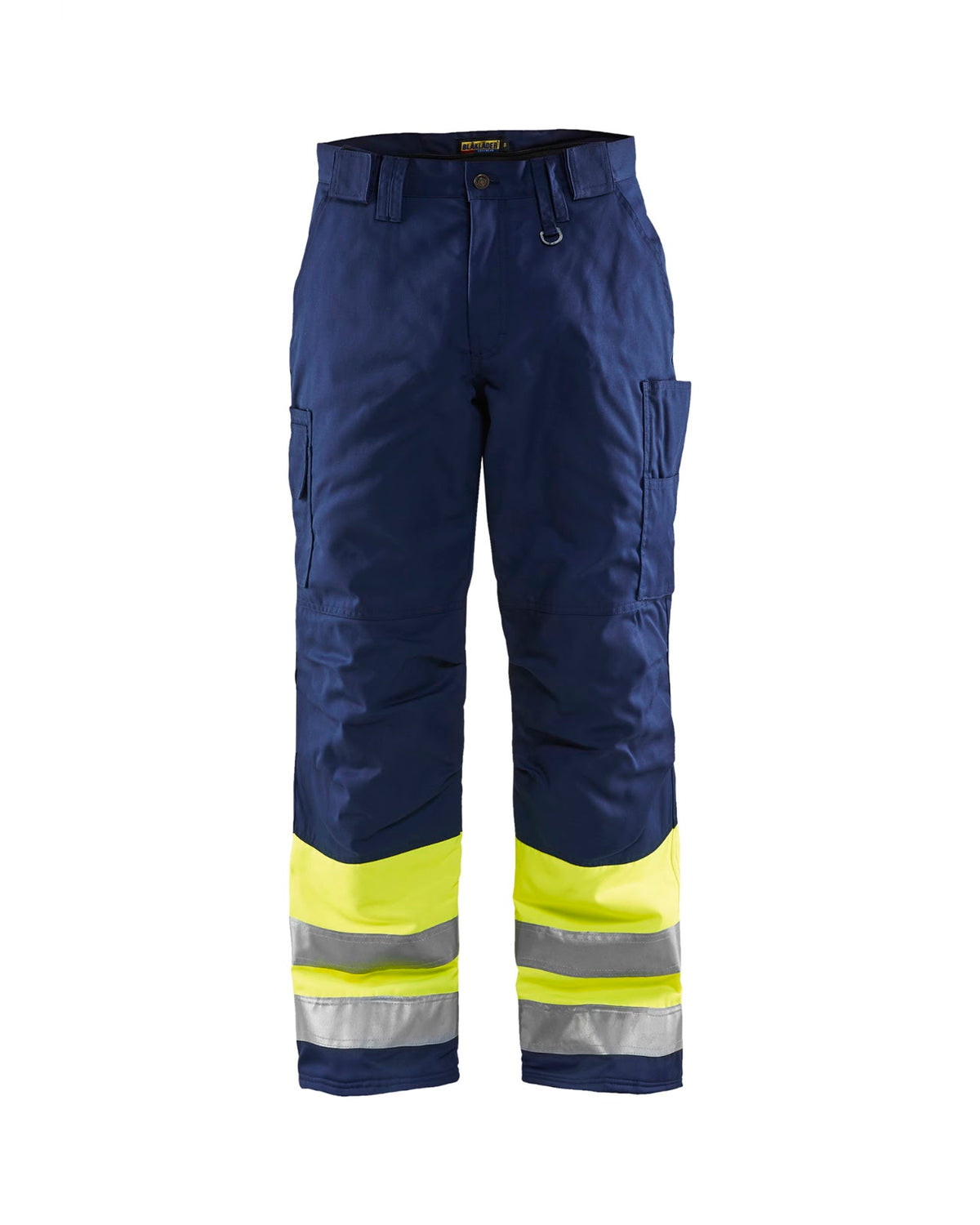 1862 High Vis winterwerkbroek - High Vis Geel/Marineblauw