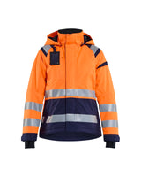 High Vis Oranje/Marineblauw