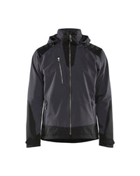 4749 Softshell jack - Donkergrijs/Zwart