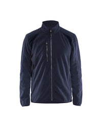 4730 Fleecejack - Donker marineblauw/Zwart