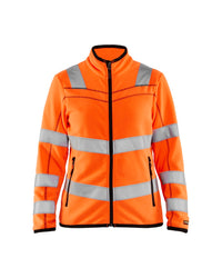 4966 Dames Microfleecevest High Vis - High Vis Oranje