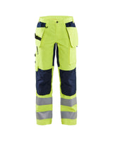 High Vis Geel/Marineblauw