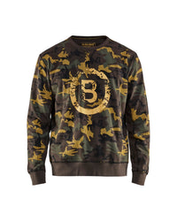 9408 Limited sweatshirt - Groen/Zwart