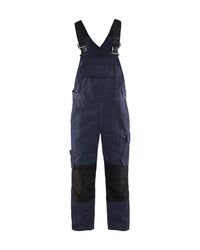 2695 Bretelbroek met stretch - Donker marineblauw/Zwart