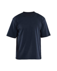 3429 T-shirt losse pasvorm - Donker marineblauw