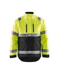 4827 Winterjas High Vis - High Vis Geel/Zwart