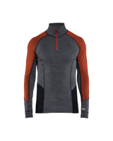 Medium grijs/Gebrand rood