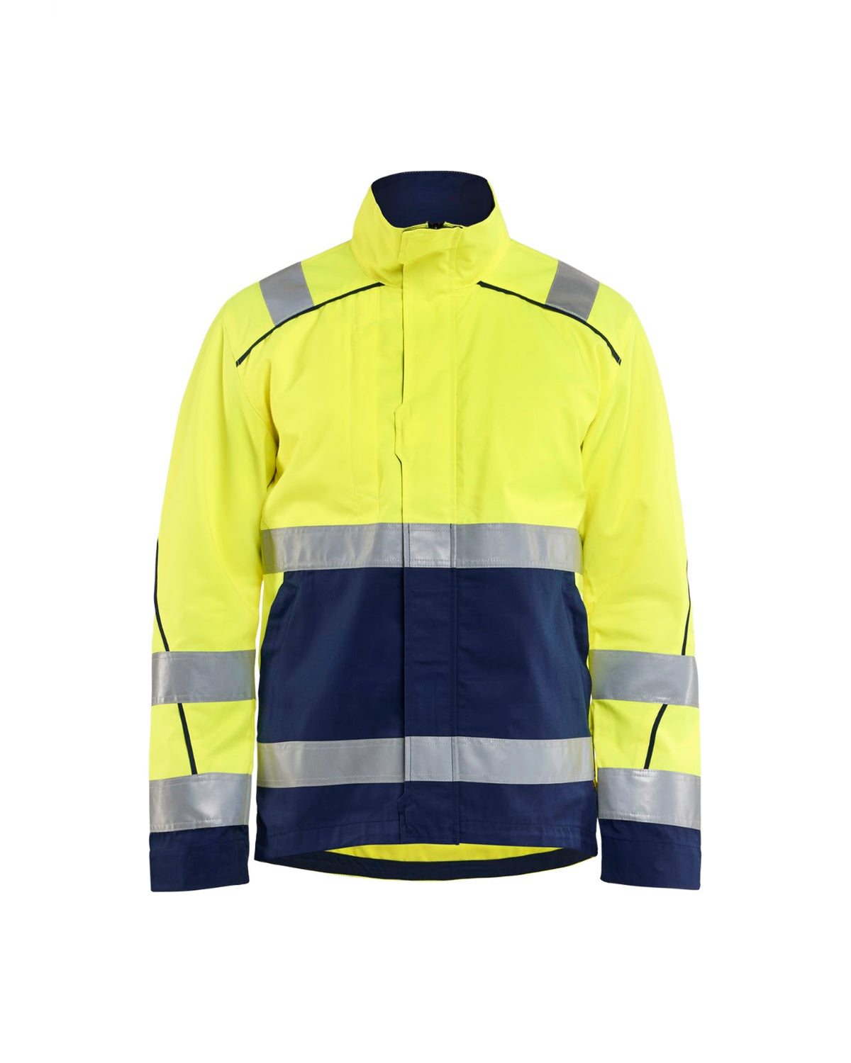 4429 Jack High Vis - High Vis Geel/Marineblauw