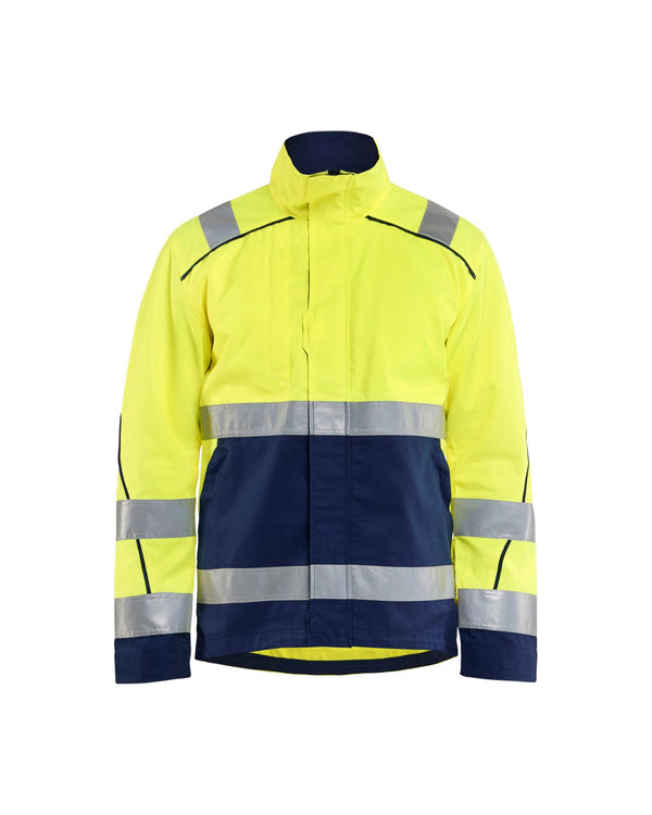 4429 Jack High Vis - High Vis Geel/Marineblauw