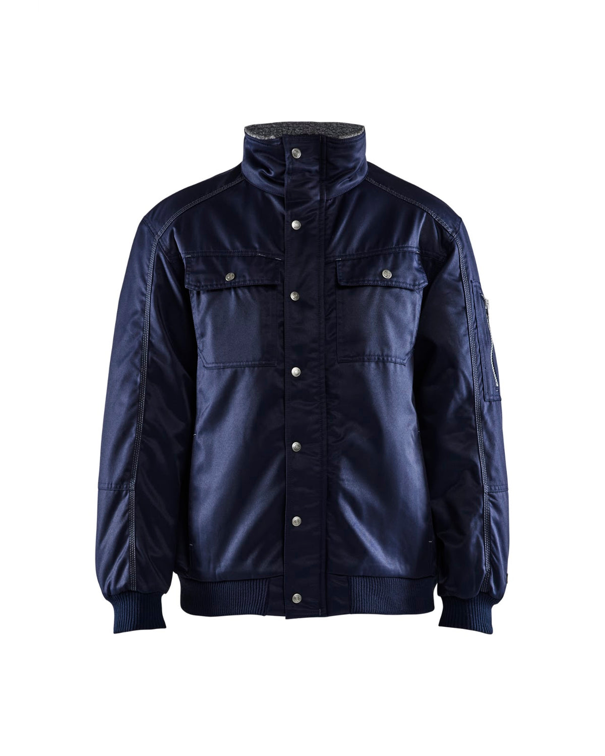 4916 Winter pilotenjas - Marineblauw