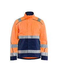 4429 Jack High Vis - High Vis Oranje/Marineblauw